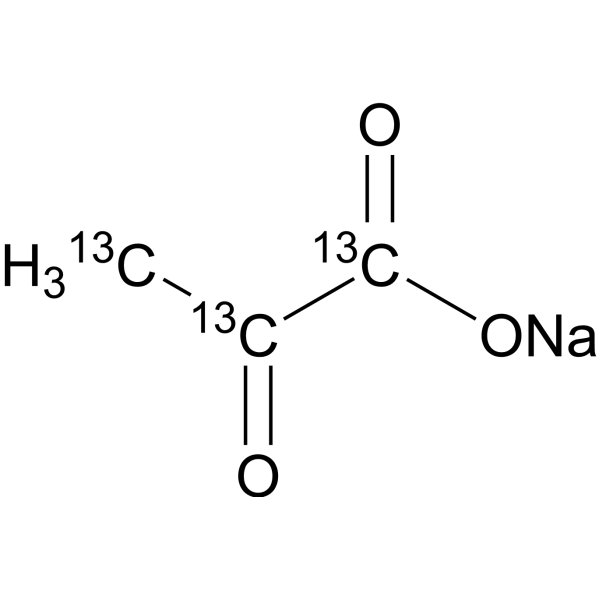 Sodium 2-oxopropanoate-
       
        13
       
       C
       
        3