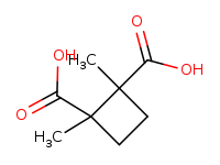 1,2-dimethylcyclobutane-1,2-dicarboxylic acid