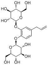 3,4-Dihydroxyallylbenzene 3,4-di-O-glucoside