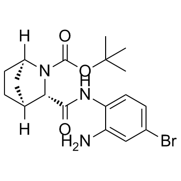 2-Azabicyclo[2.2.1]heptane-2-carboxylic acid, 3-[[(2-amino-4-bromophenyl)amino]carbonyl]-, 1,1-dimethylethyl ester, (1R,3S,4S)-