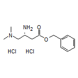 Benzyl (R)-3-Amino-4-(dimethylamino)butanoate Dihydrochloride