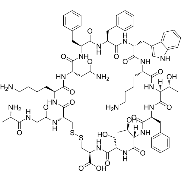(D-Trp8,D-Cys14)-Somatostatin-14