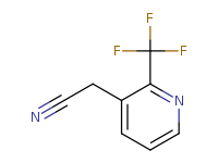 2-[2-(trifluoromethyl)pyridin-3-yl]acetonitrile