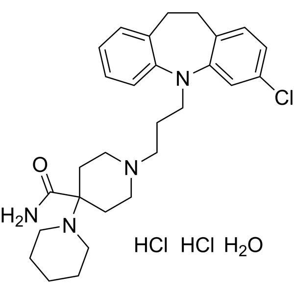 Clocapramine dihydrochloride hydrate