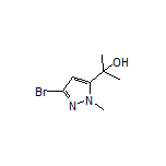 N/A 2-(3-Bromo-1-methyl-5-pyrazolyl)-2-propanol