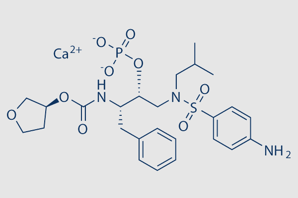 Fosamprenavir calcium salt