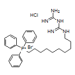 [10-(3-Carbamimidoylguanidino)decyl]triphenylphosphonium Bromide Hydrochloride
