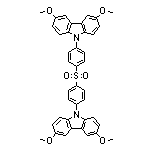 Bis[4-(3,6-dimethoxy-9-carbazolyl)phenyl]sulfone