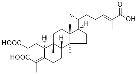 3,4-Secocucurbita-4,24-diene-3,26,29-trioic acid