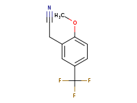 2-[2-methoxy-5-(trifluoromethyl)phenyl]acetonitrile