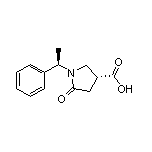 (R)-5-Oxo-1-[(R)-1-phenylethyl]pyrrolidine-3-carboxylic Acid