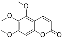 5,6,7-Trimethoxycoumarin