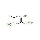 5-(Aminomethyl)-4-bromo-2-fluorophenol